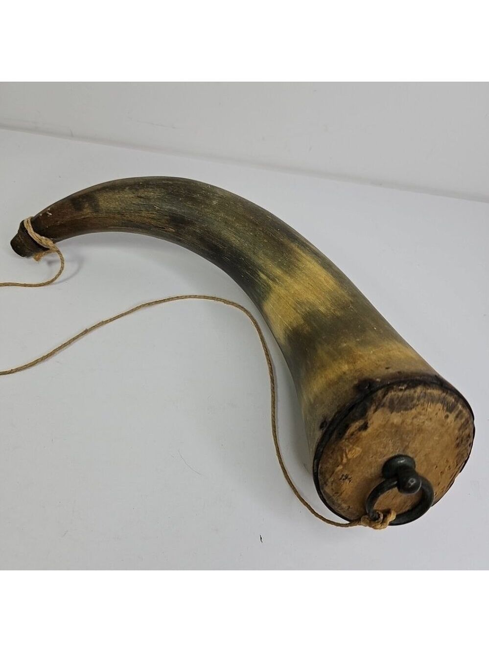 Antique Or Vintage Powder Horn. Possibly Militia Period